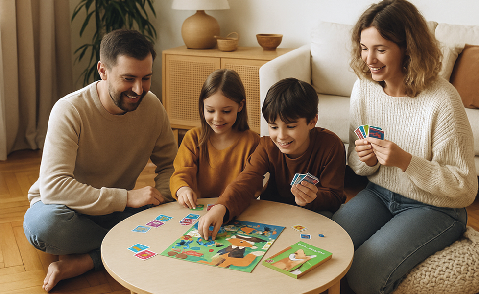 Jouer en famille en mode chill