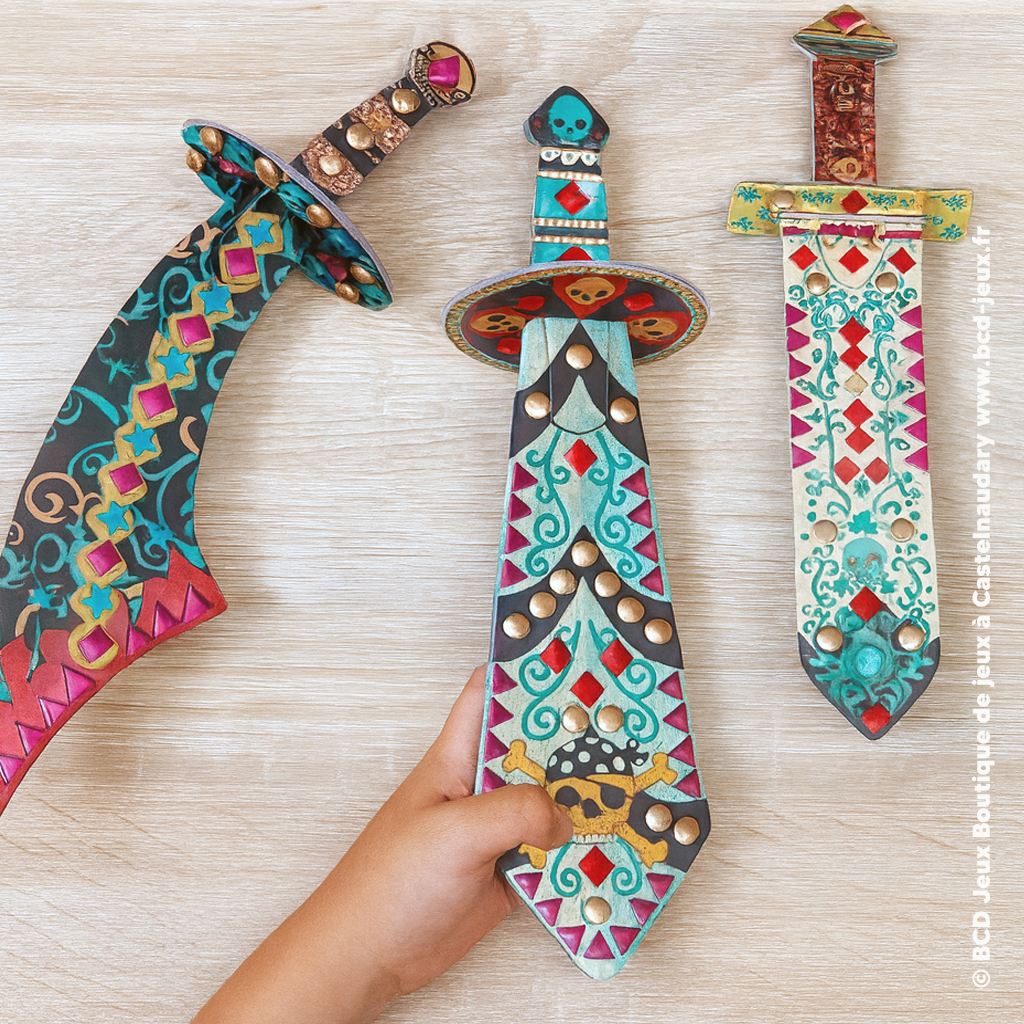 Do It Yourself - Sabres mosaïques à décorer Comme un pirate
