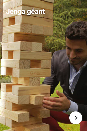 Jeux géants - Jenga XXL