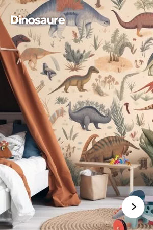 Décoration chambre enfant thème dinosaure