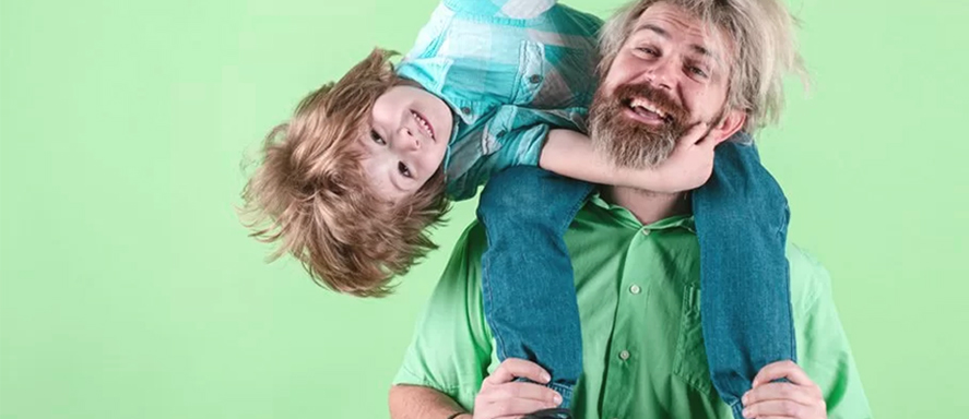 Bricolage pour papa pour son bureau avec Tête à modeler