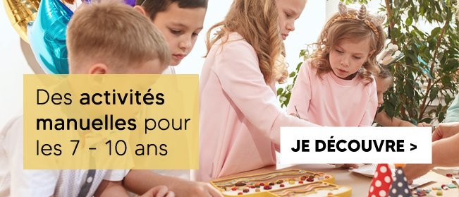 Activités enfant de 7 à 10 ans