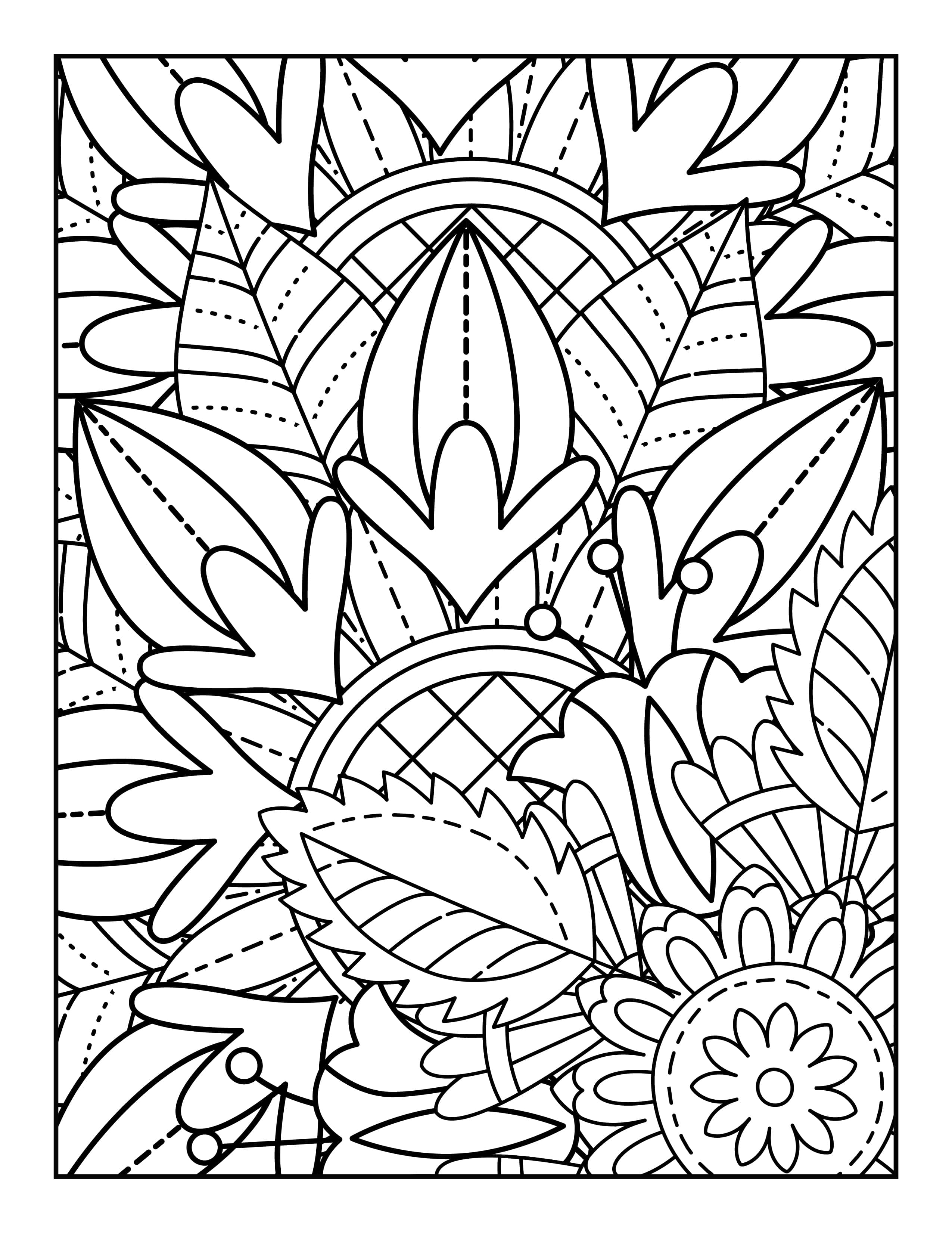Jeux De Coloriage Gratuit En Ligne Coloriages décoratifs gratuits - BCD Jeux
