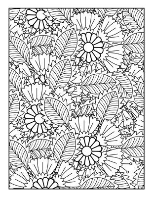 Coloriage décoratif gratuit par BCD jeux