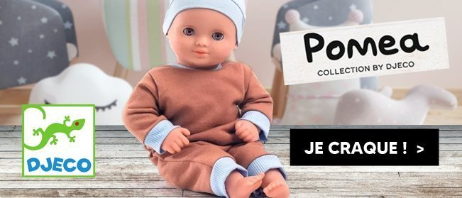 Collection de poupées Pomeo par Djeco