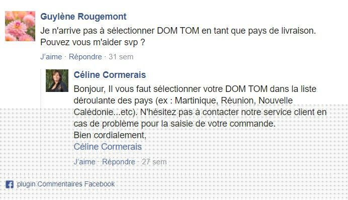 Exemple de livraison