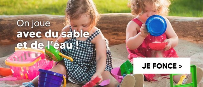 Jeux d'eau pour jeune enfant