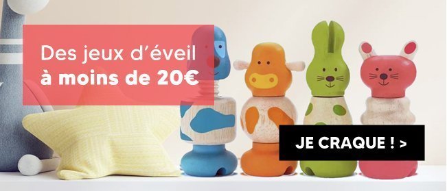 Jeux d'éveil pas cher pour bébé de 0 à 36 mois