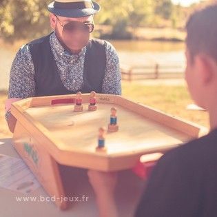 Animation d'anniversaire et autres événements familials avec des jeux en bois géants