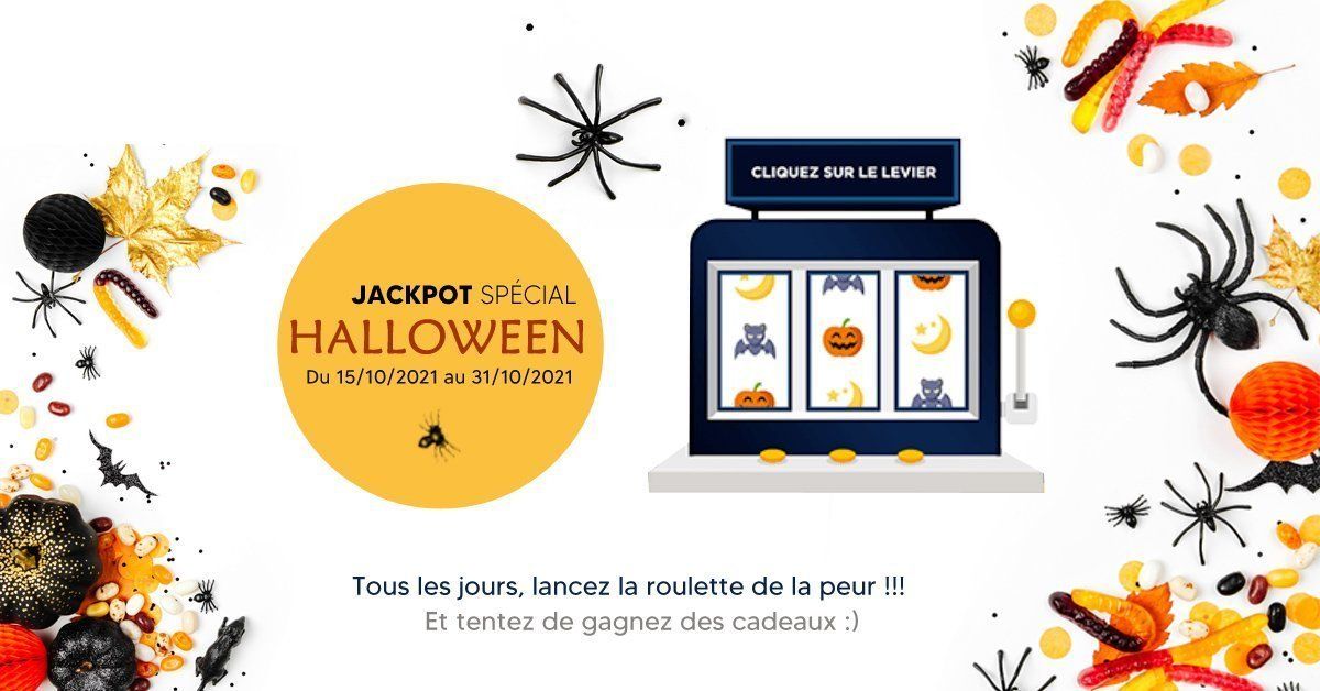 Jeu du Jackpot spécial Halloween avec BCD jeux