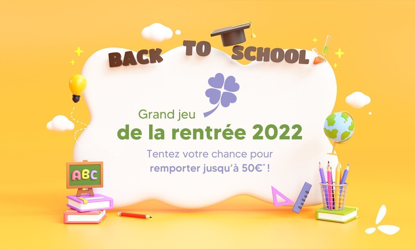 Grand jeu concours pour la rentrée 2022 avec BCD jeux