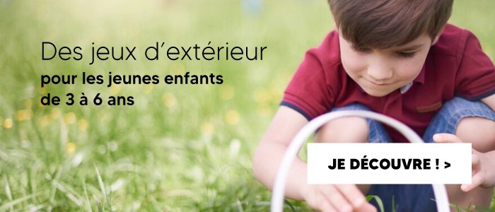 Jeux d'extérieur pour les enfants de 3 à 6 ans