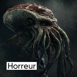 Jeu et jouet sur le thème horreur et zombi