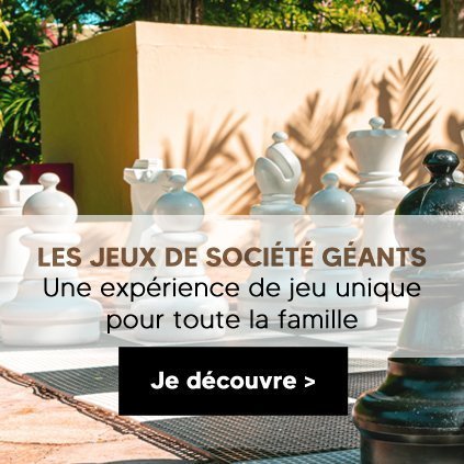 Jeux de société surdimensionnés