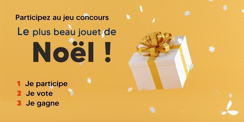 Jeu concours : Le plus beau jouet de Noël 2022