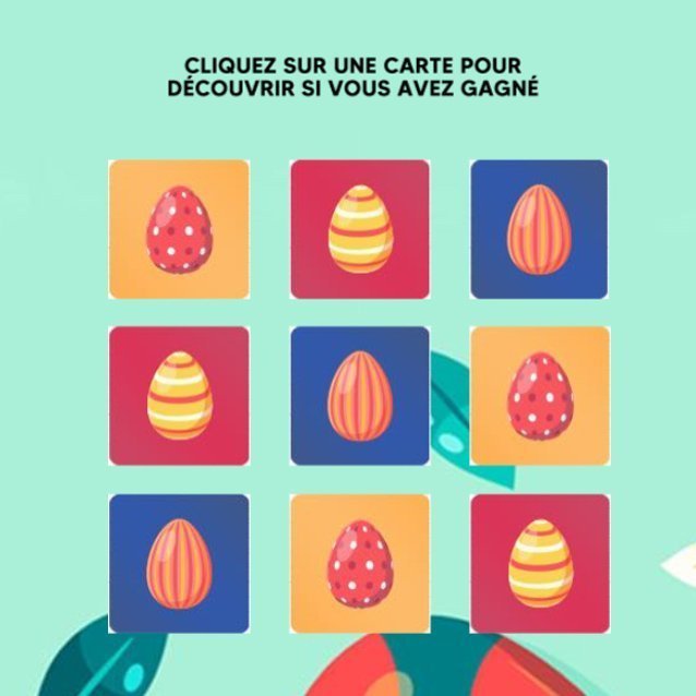 Jeu concours La bonne pioche de Pâques