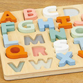 Puzzle en bois b&eacute;b&eacute;