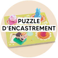 Puzzle d'encastrement pour bébé