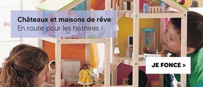 Jouet : château, maison, ferme et accessoires