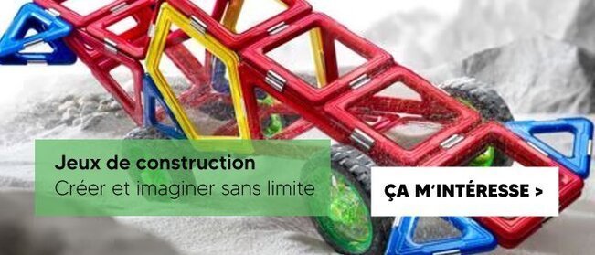 Jouet de construction pour enfant de 7 à 10 ans
