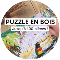 Puzzle en bois pour enfant de 3 à 6 ans