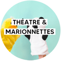 Théâtre et marionnettes pour les enfants de 7 à 10 ans