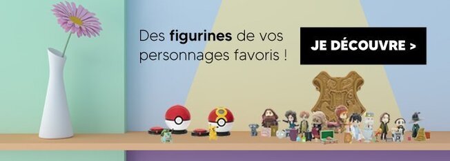 Des figurines Harry Potter et Pokemon pour les enfants de 7 à 10 ans 