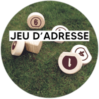 Jeu d'adresse pour activités extérieures