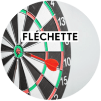 Jeu de fléchettes pour jouer en extérieur