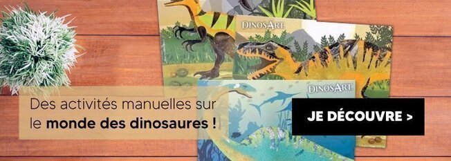 Des activités manuelles sur le monde des dinosaures