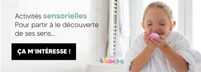 💐 Boite a mouchoir sensoriel bébé montessori - 9 mois