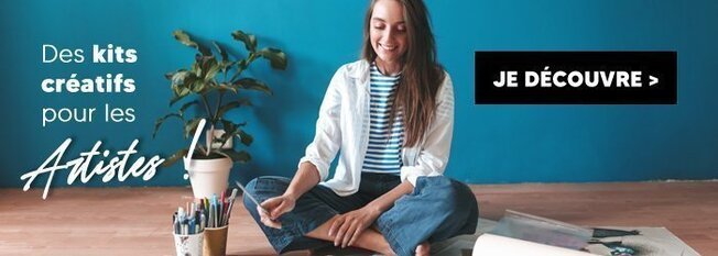 Des kits de loisirs créatifs pour les artistes 