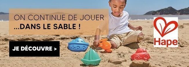 Des jeux d'eau et de sable pour les enfants de 3 à 6 ans