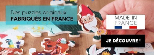 Des puzzles fabriqués en France - Puzzle made in France