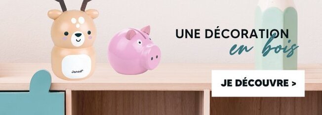 Décoration en bois pour chambre d'enfant de 3 à 6 ans