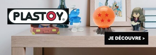 Des figurines et des tirelires de vos héros préférés avec Plastoy