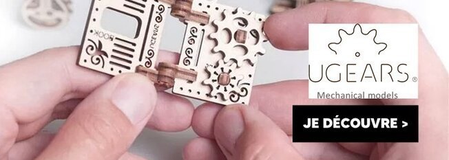 Maquette et puzzle 3d de la marque Ugears pour enfant