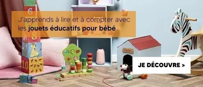 Jouets éducatifs pour apprendre à lire et à compter pour bébé
