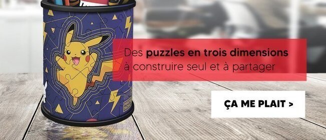 Des puzzles 3d sur le thème des vos héros favoris