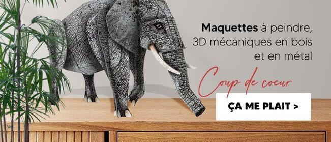 Maquette en bois et en métal pour enfant et adulte