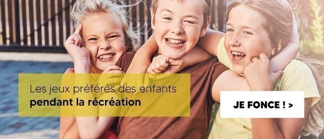 Les jeux préférés des enfants pendant la récréation