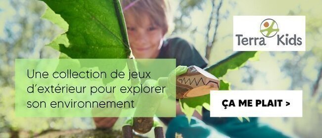 Terra kids : une collection de jeux d'extérieur pour enfant pour explorer son environnement