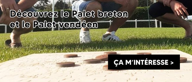 Jeux de palets breton et palets vendéens