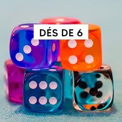 dés classiques dés de 6