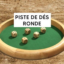 Grand Jeu de Petits Chevaux (35 x 35 x 6 cm) - extra grand pions en bois