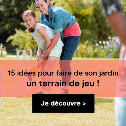 15 idées pour faire de son jardin un vrai terrain de jeu !