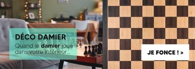 Déco damier : Quand le damier joue dans votre intérieur