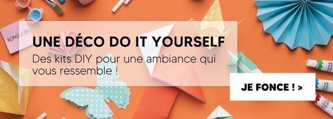 Une décoration do it yourself avec des kits créatifs diy