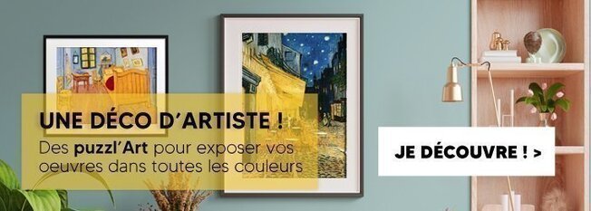 Une collection de puzzl'Art pour décorer la maison tout en couleurs