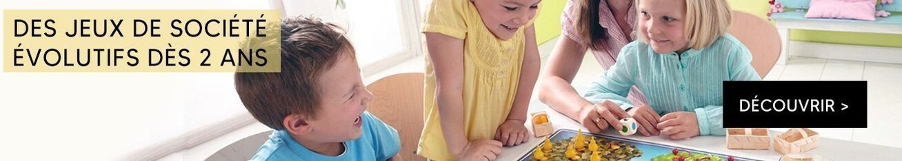 Les jeux de société dès 2 ans